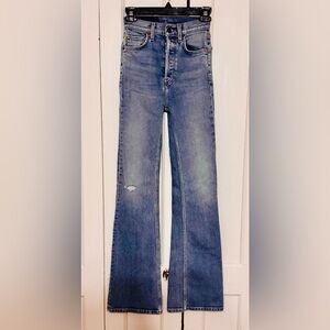Re/Done Flare High Rise Sample Jeans